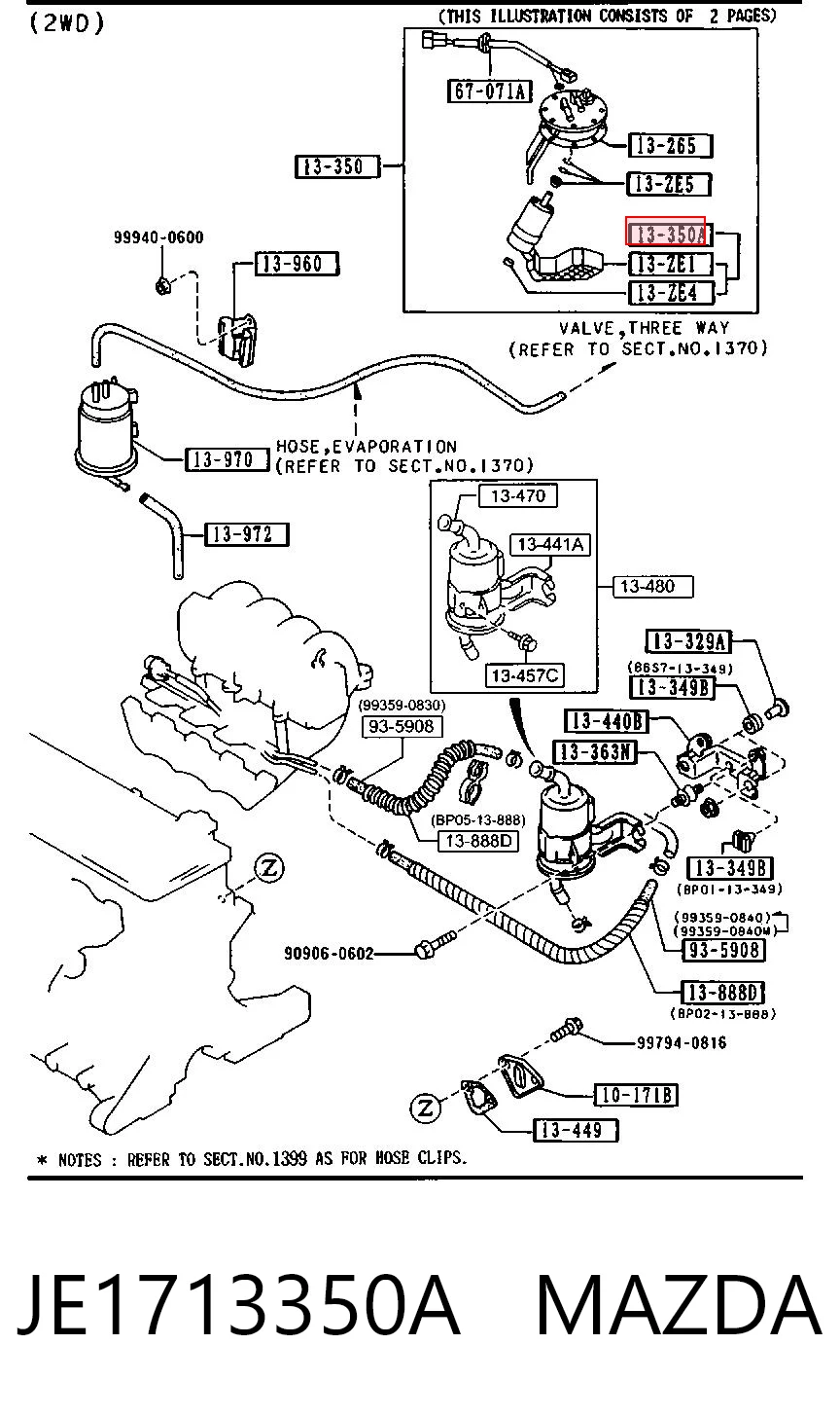 JE1713350A Mazda