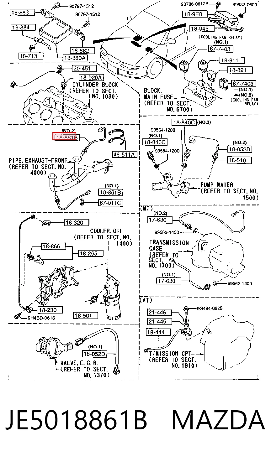 Comprar 446 NGK Sensor de oxígeno previo al catalizador