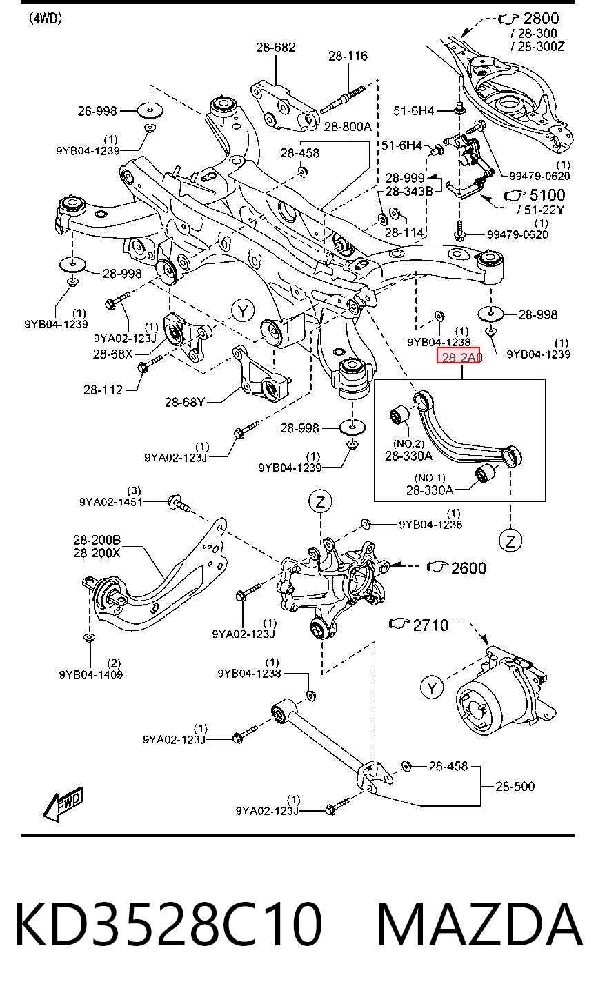 KD3528C10 Mazda