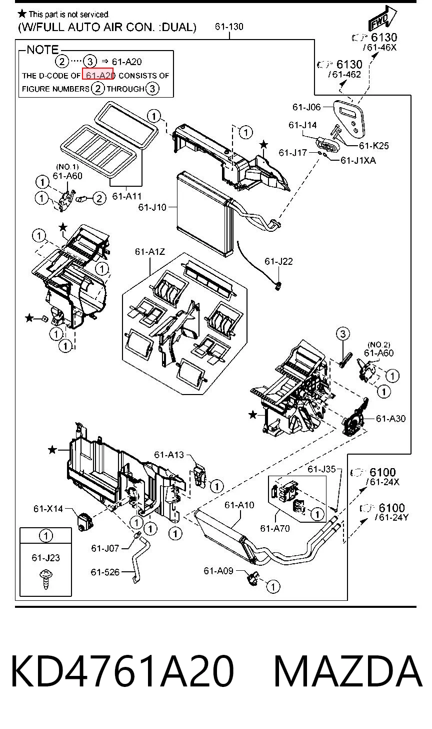 KD4761A20 Mazda