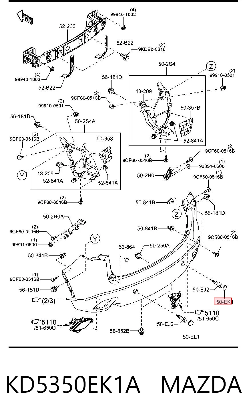 KD5350EK1A Mazda