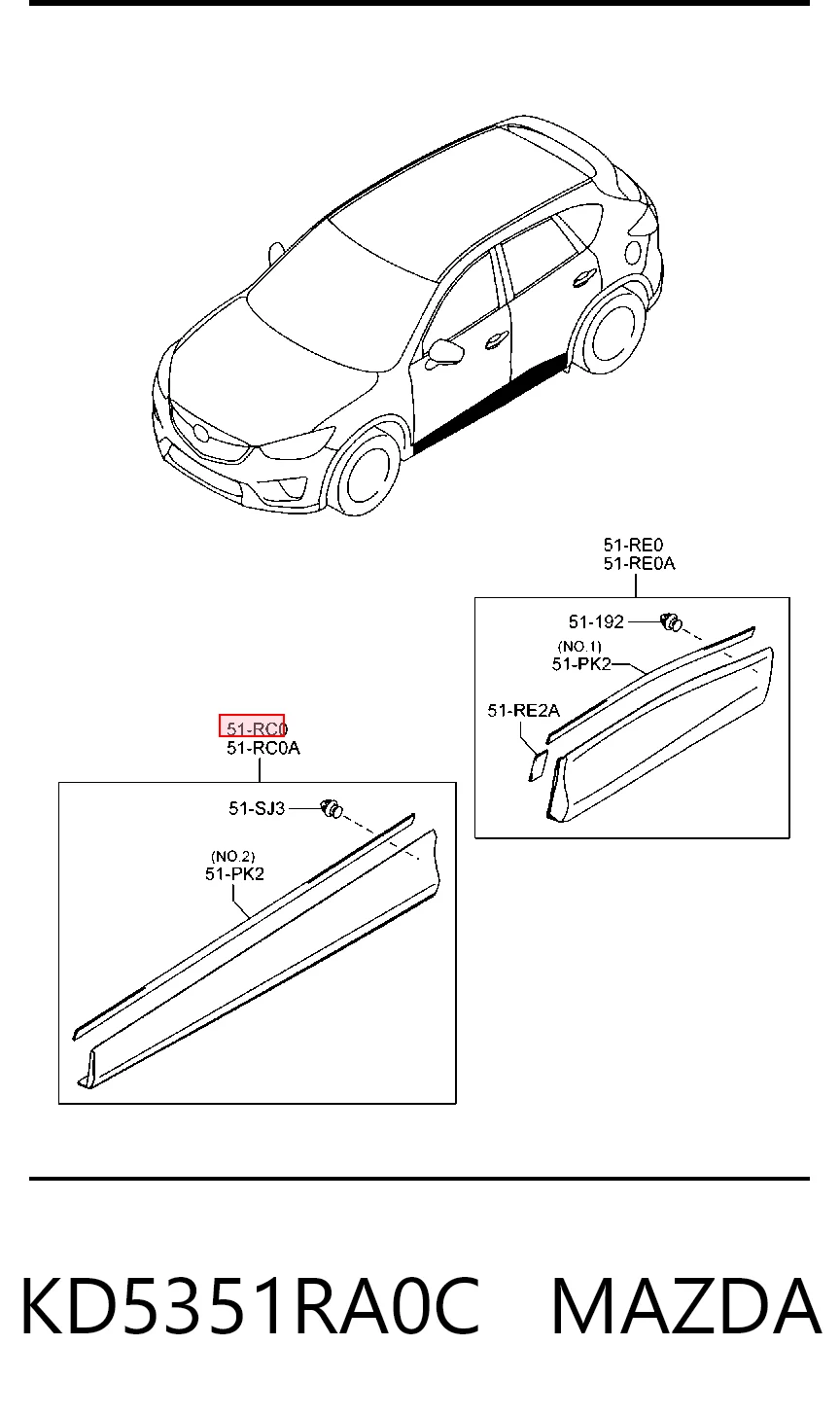 KD5351RA0C Mazda