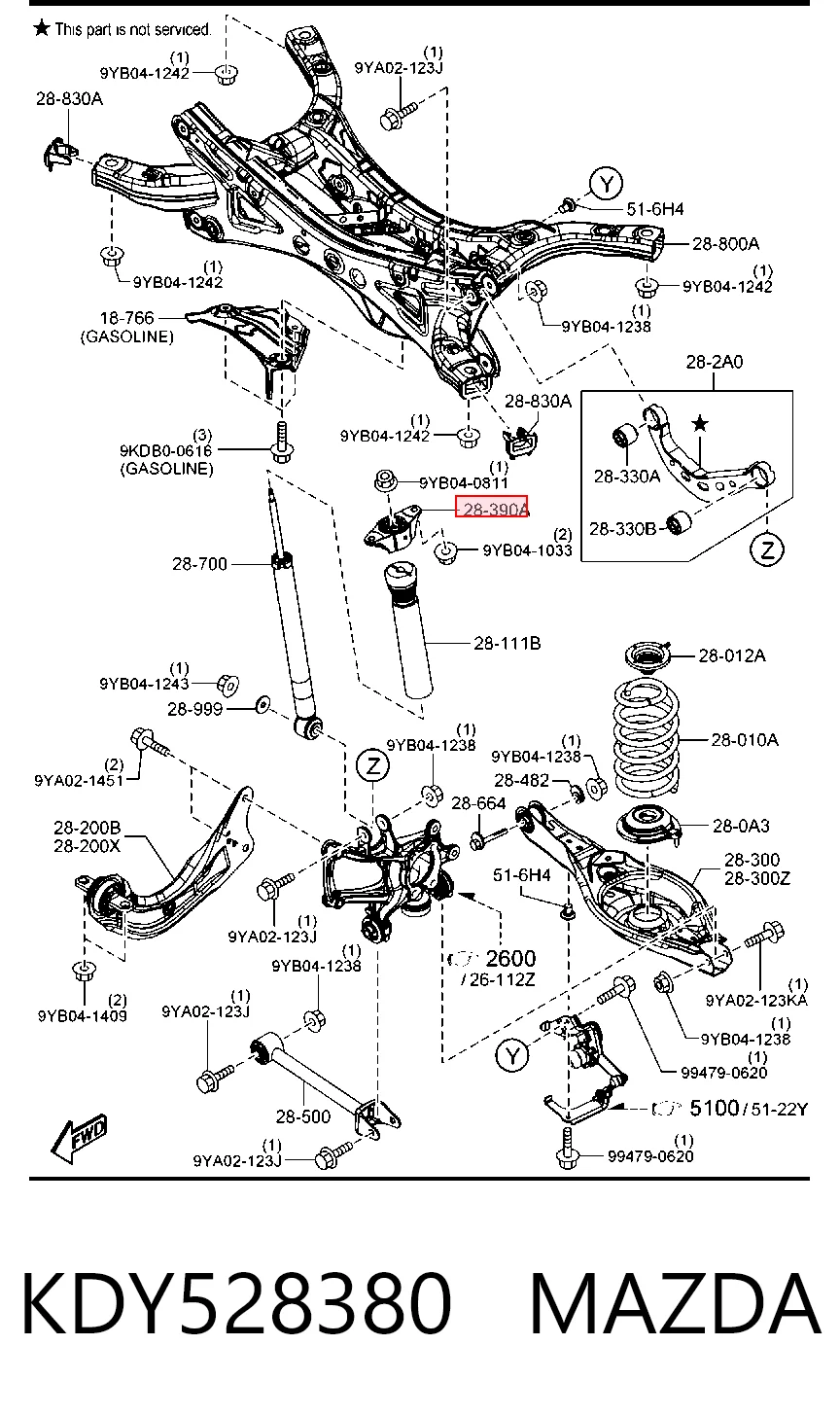 KDY528380 Mazda