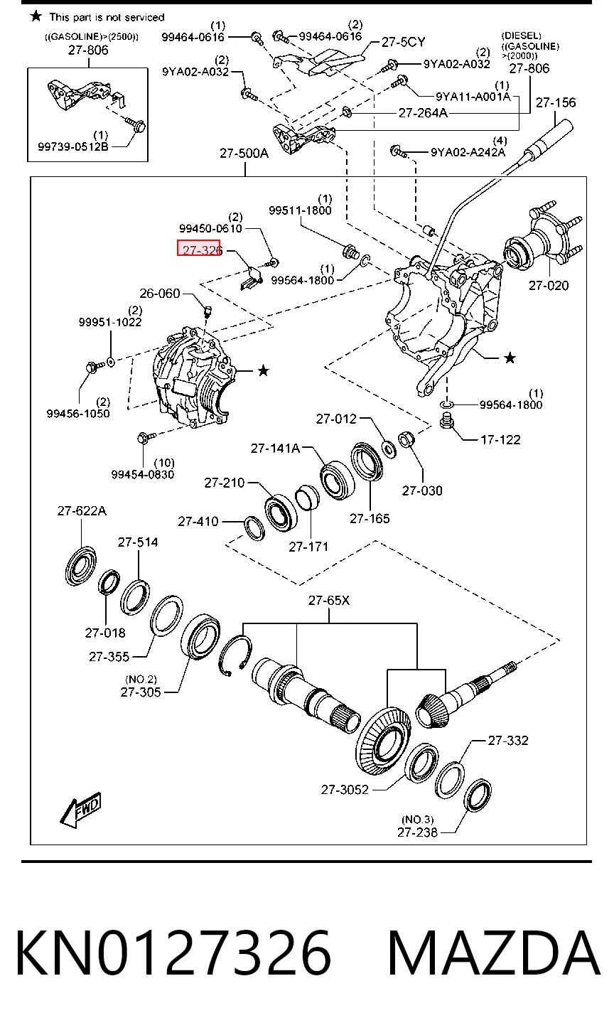 KN0127326 Mazda