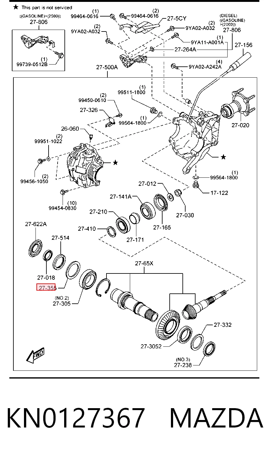 KN0127367 Mazda