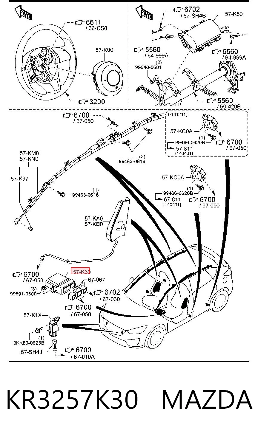 KR3257K30 Mazda