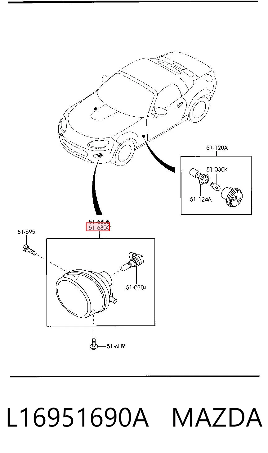 L16951690A Mazda
