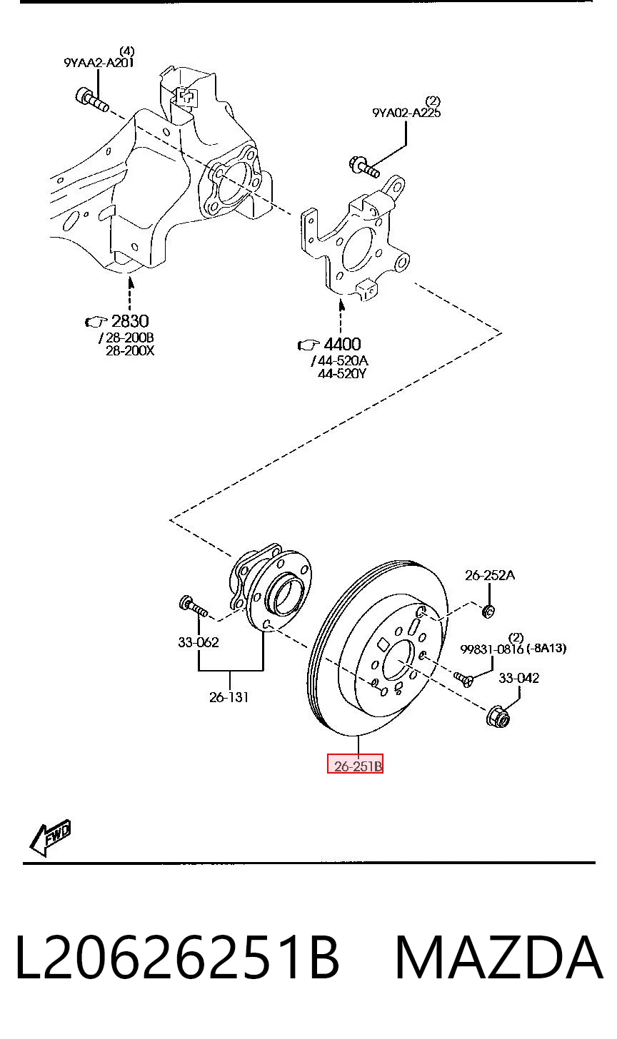 L20626251B Mazda