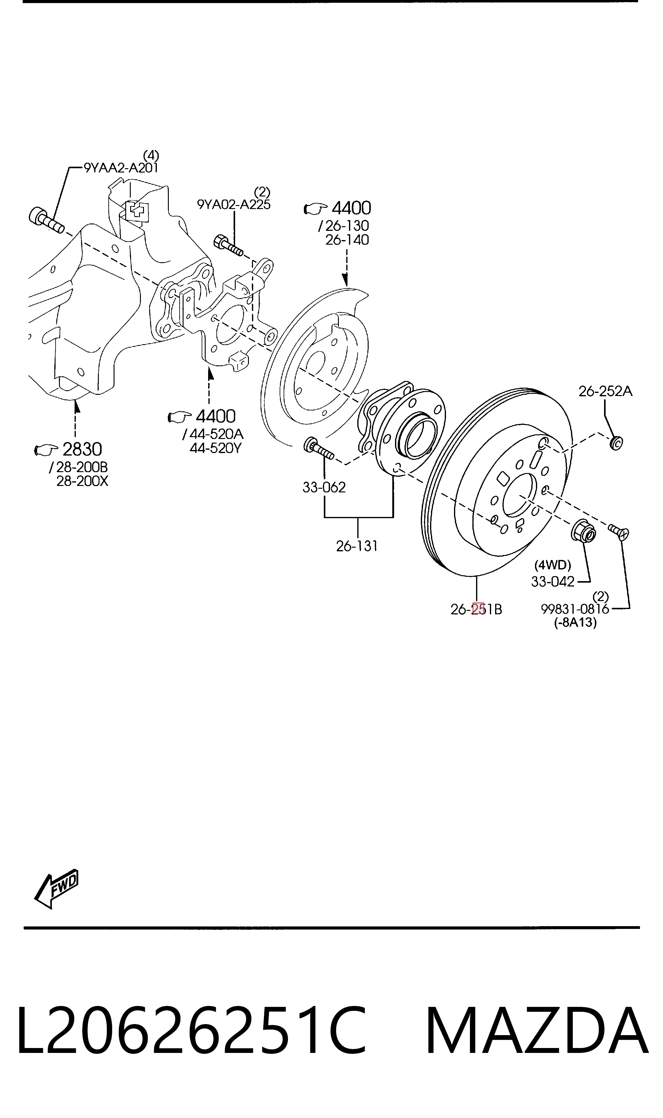 L20626251C Mazda
