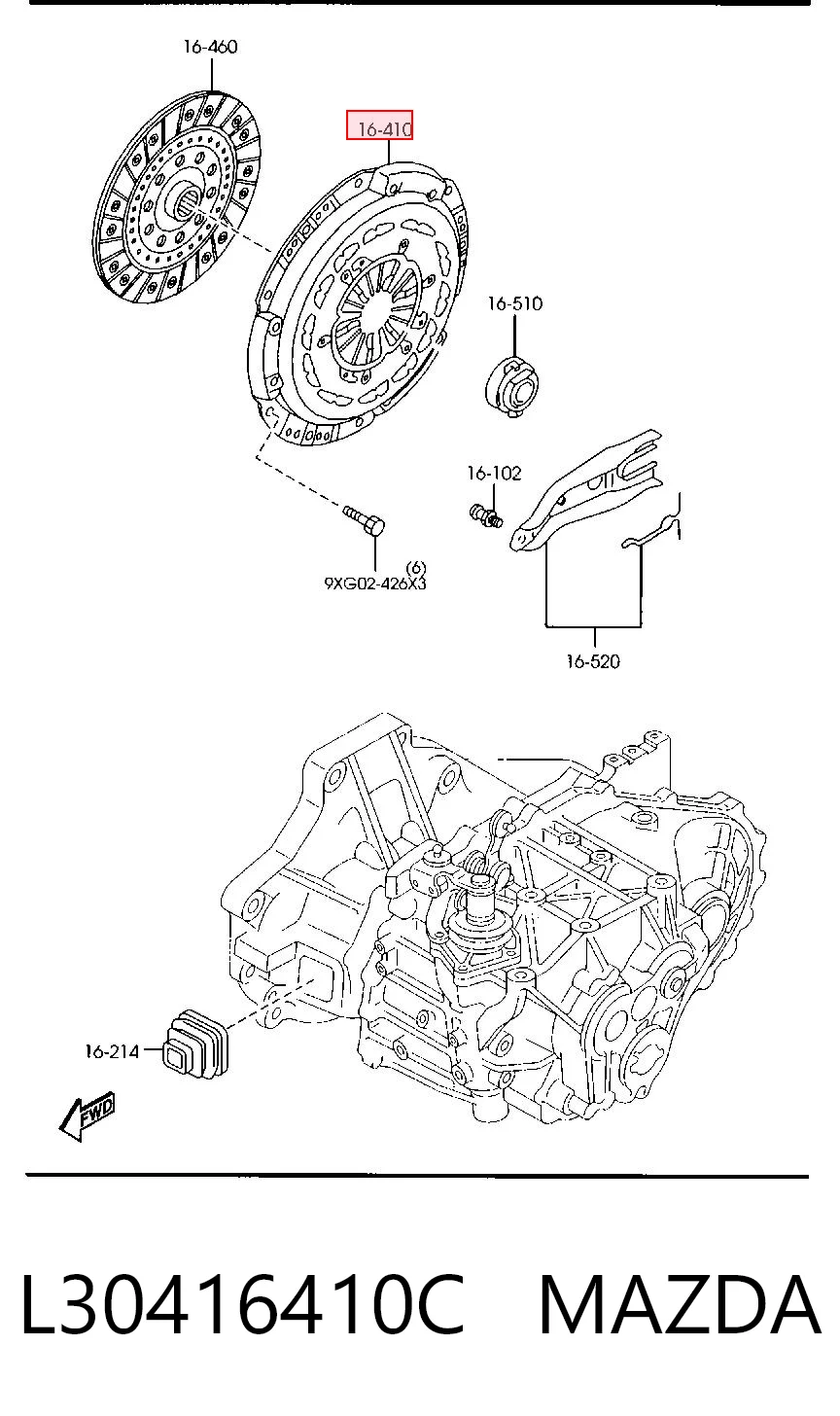 L30416410C Mazda
