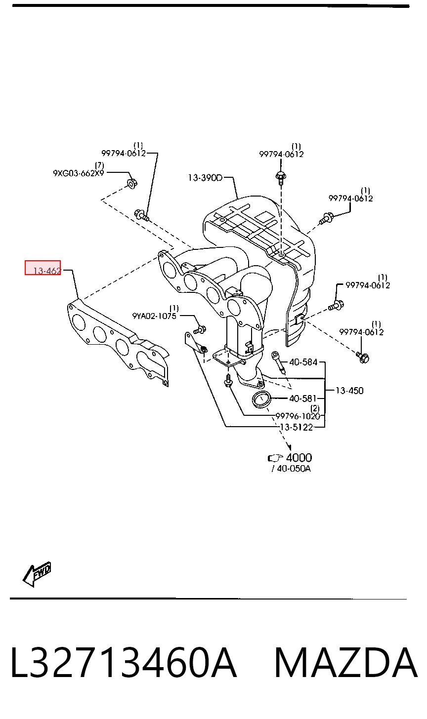 L32713460A Mazda