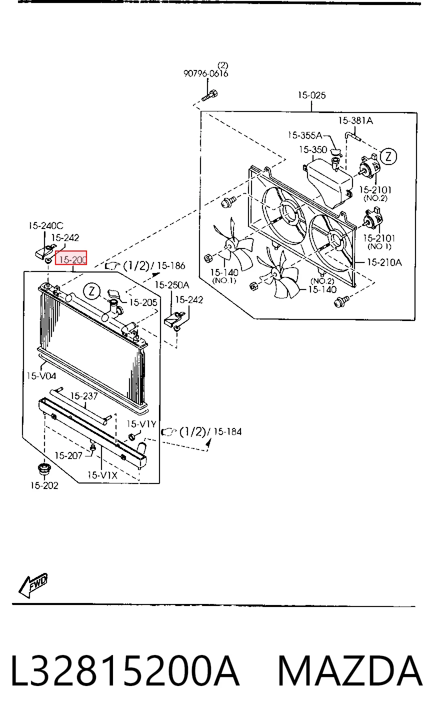 L32815200A Mazda