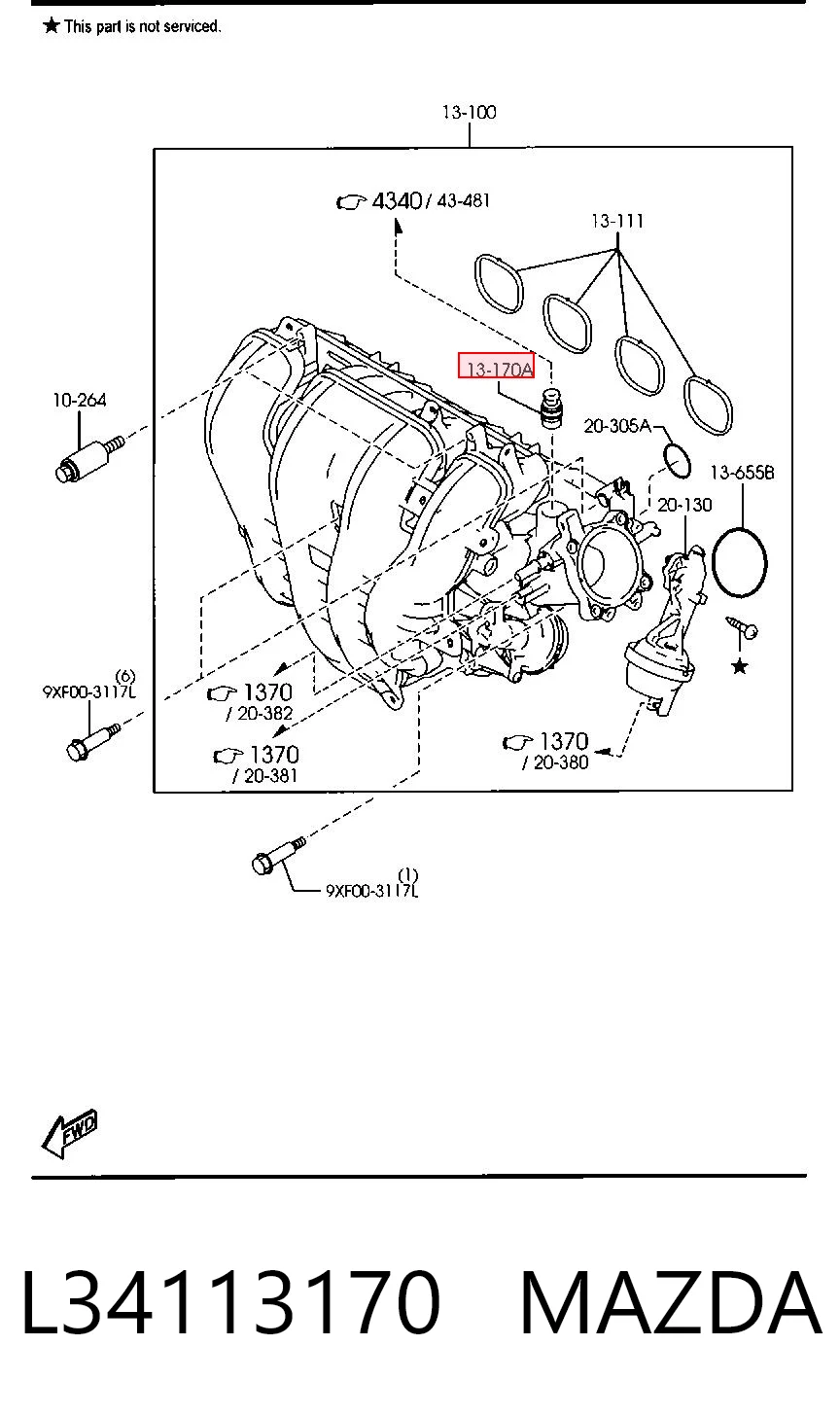 L34113170 Mazda