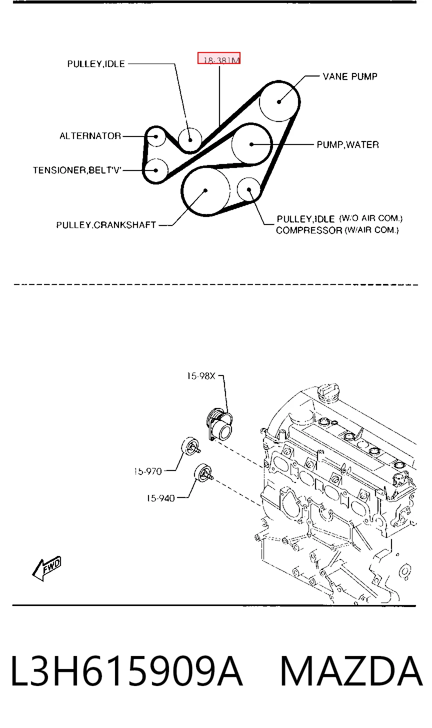 L3H615909A Mazda