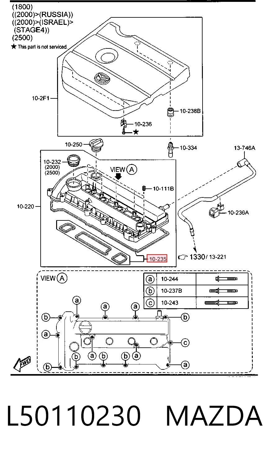 L50110230 Mazda