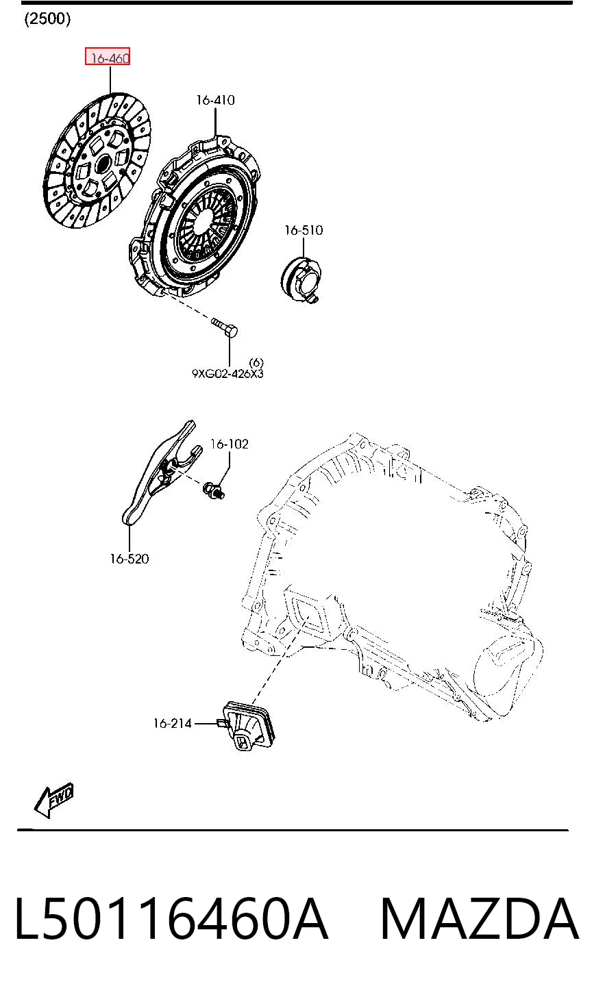 L50116460A Mazda