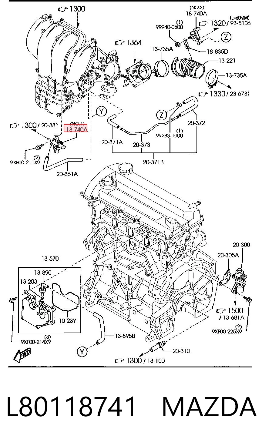 L80118741 Mazda