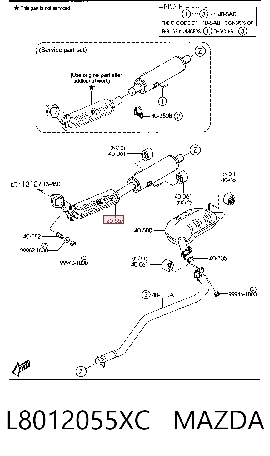 Catalizador para Mazda 6 GG