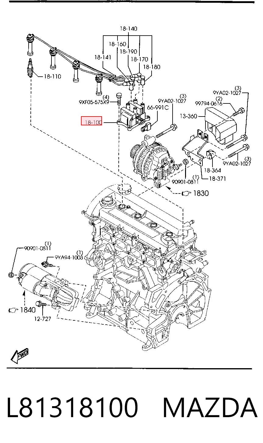 L81318100 Mazda