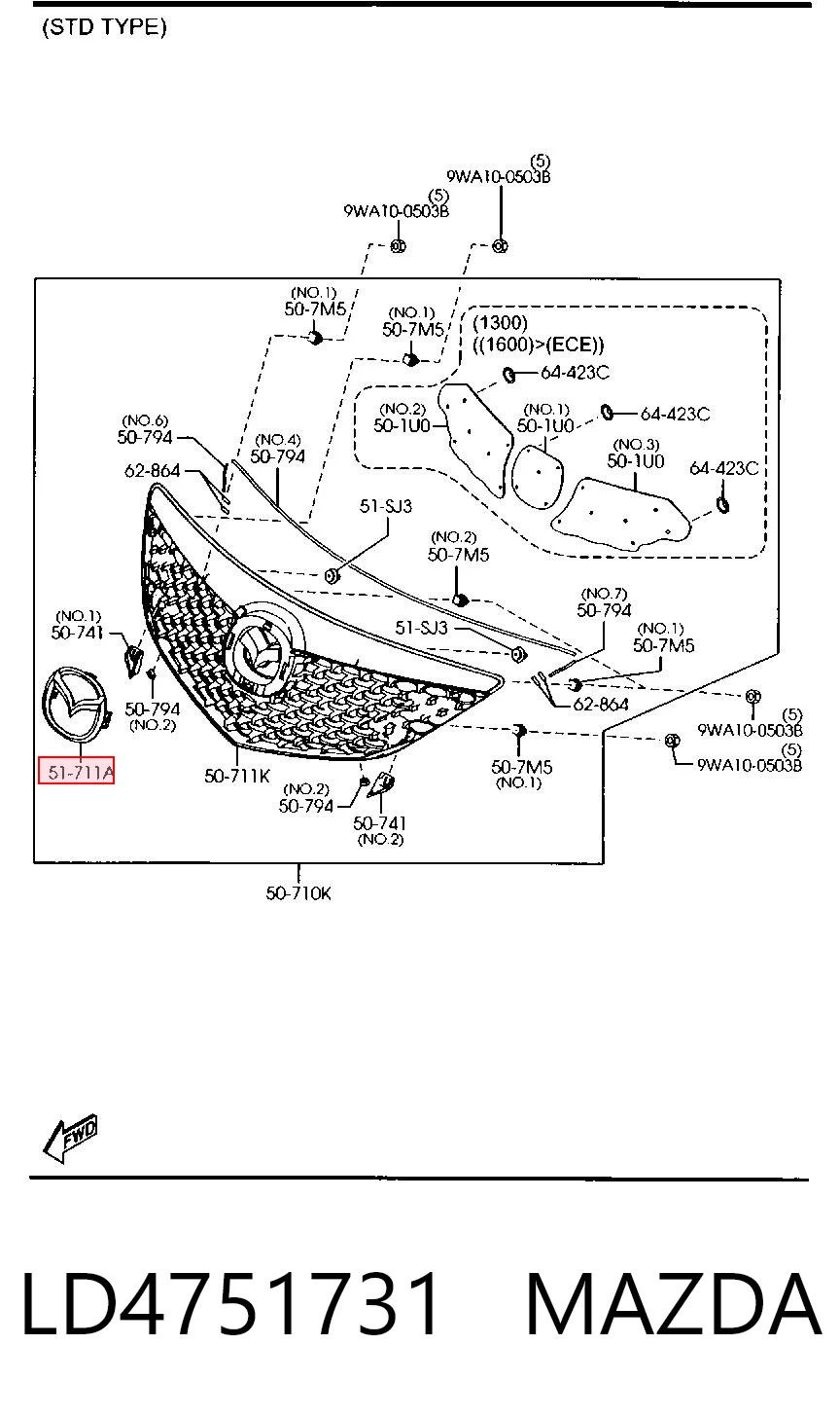 LD4751731 Mazda
