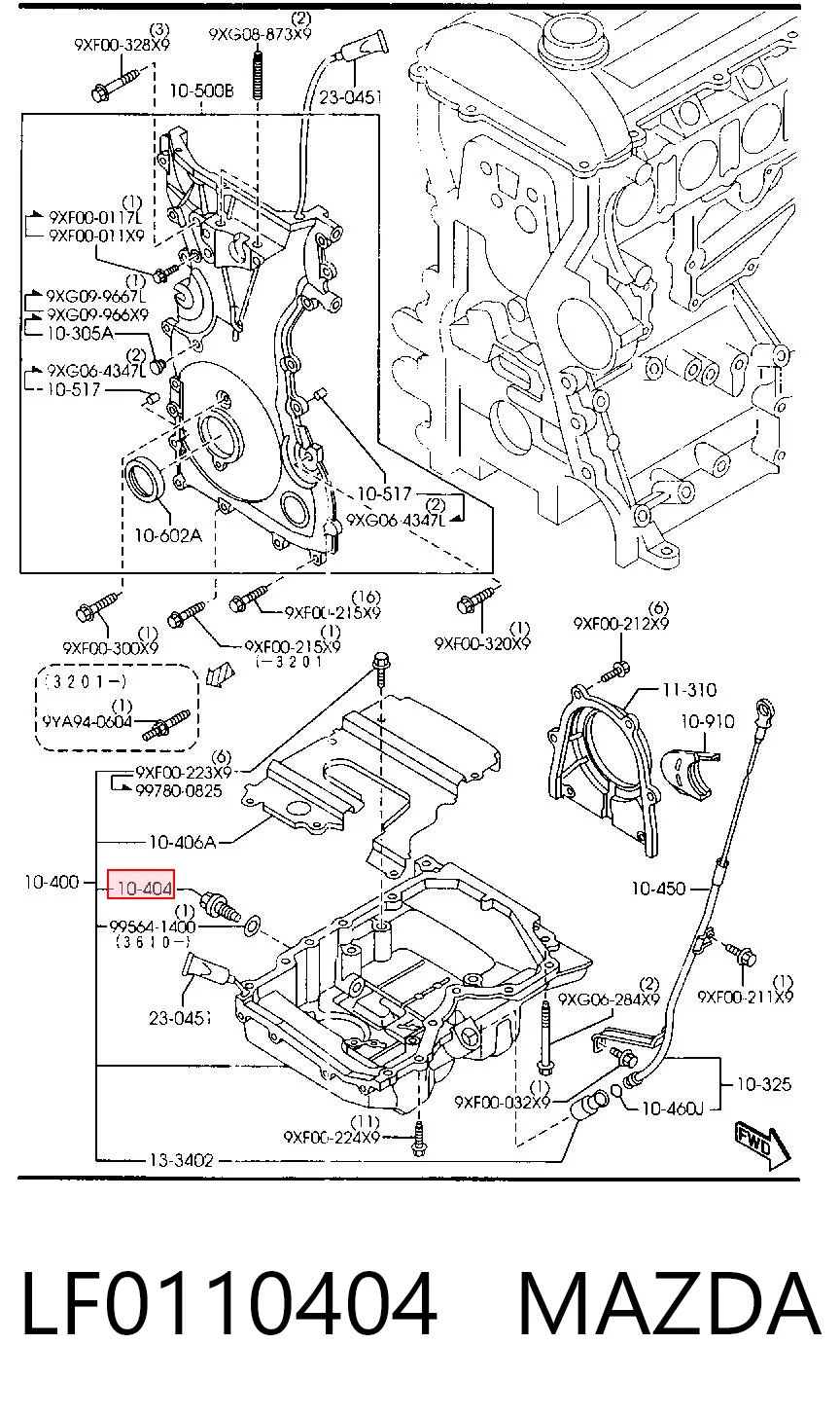 LF0110404 Mazda