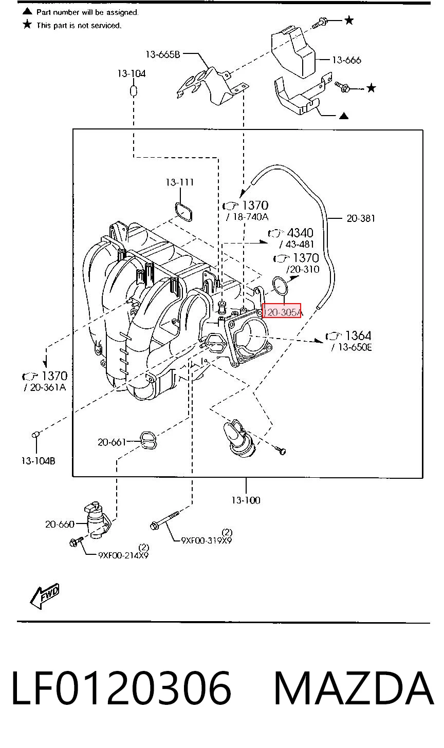 LF0120306 Mazda