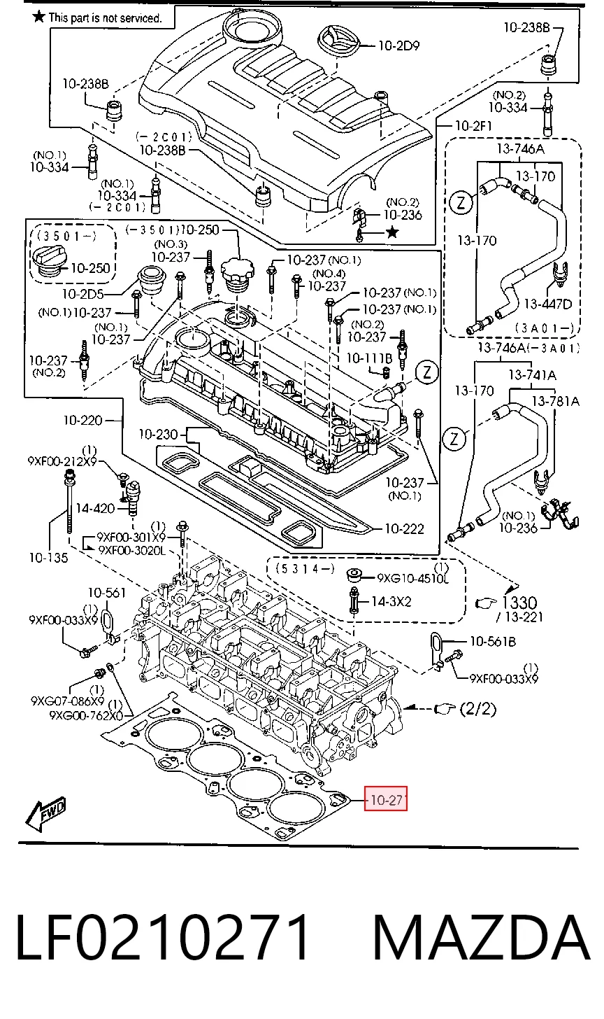 Empaque de culata Ford Maverick II