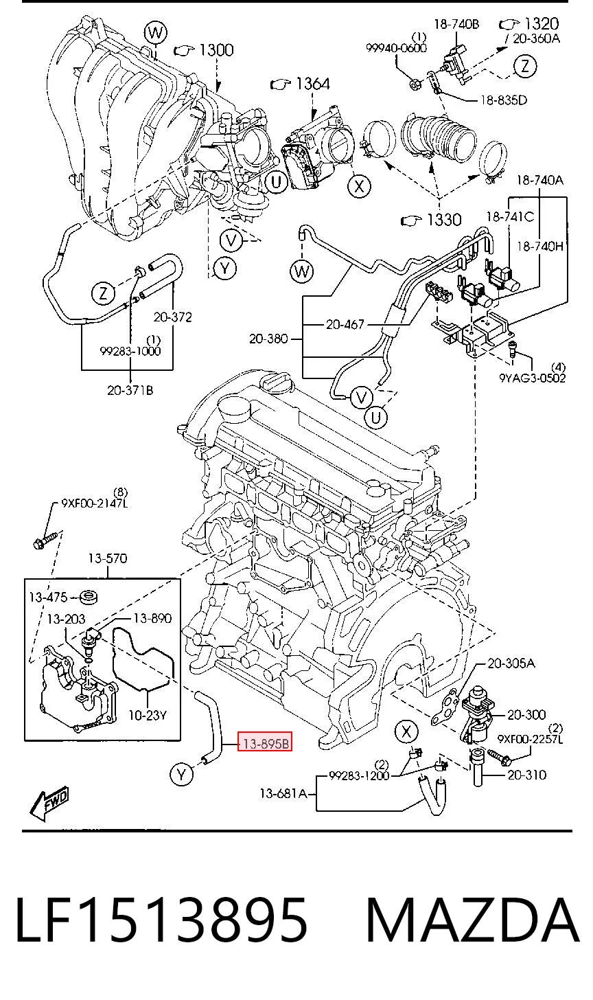 LF1513895 Mazda