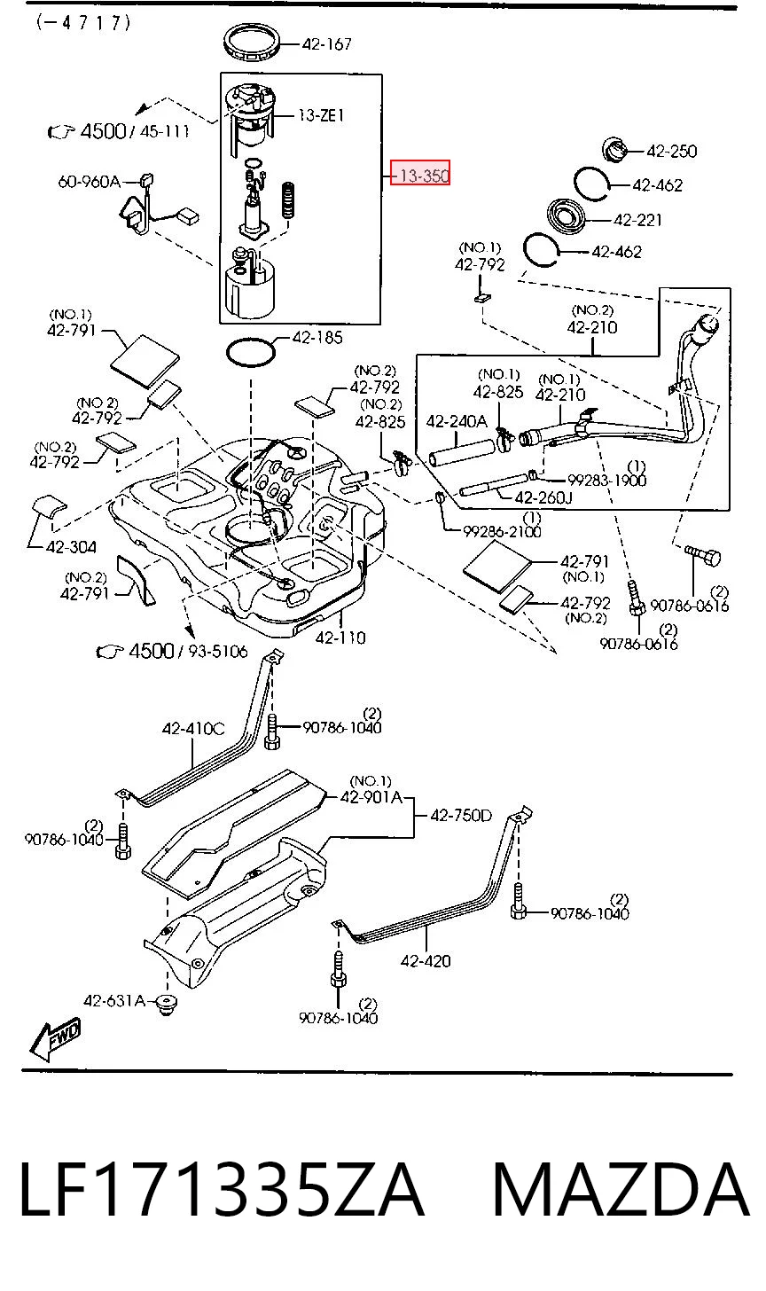 LF171335ZA Mazda