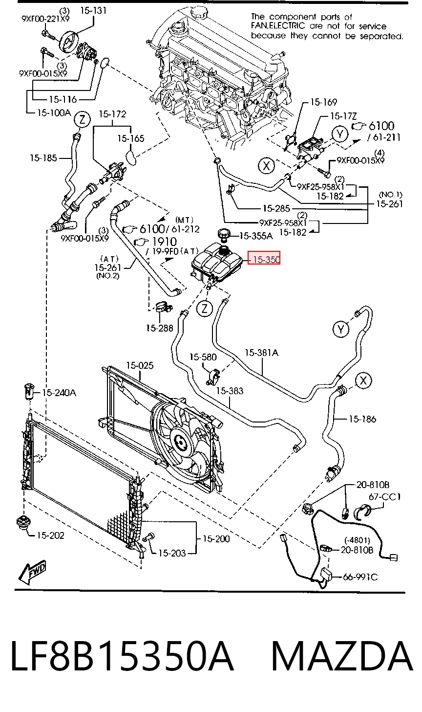 Botella expansion Mazda 3 hatchback (BK) (2003 - 2009) precio, desde 35,00 EUR