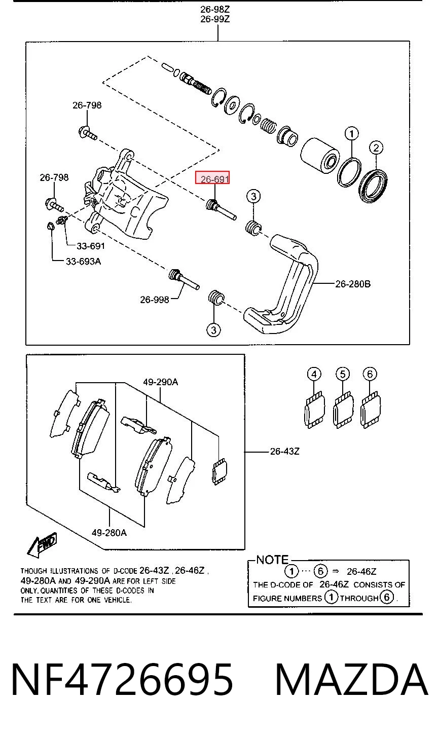 NF4726695 Mazda