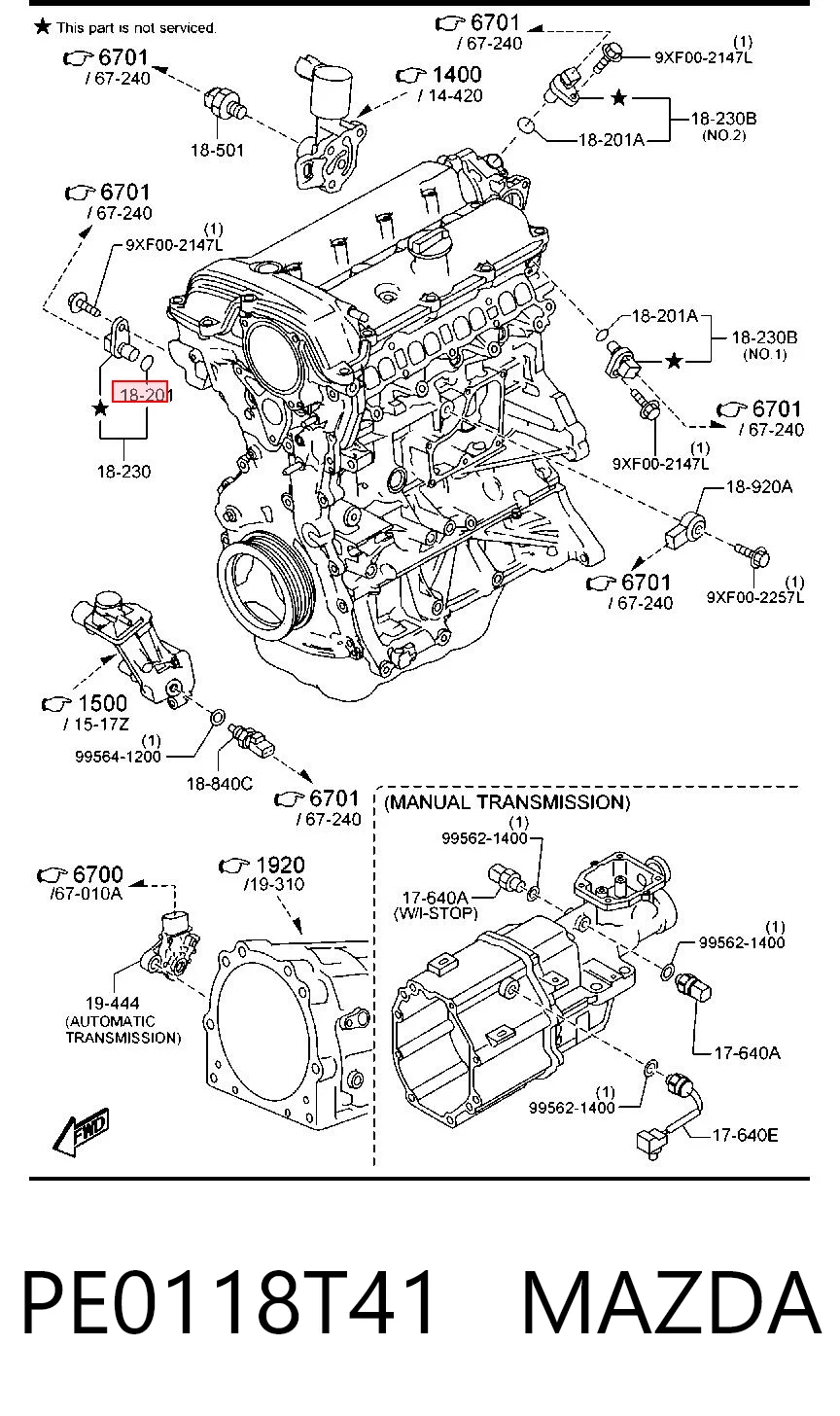 PE0118T41 Mazda