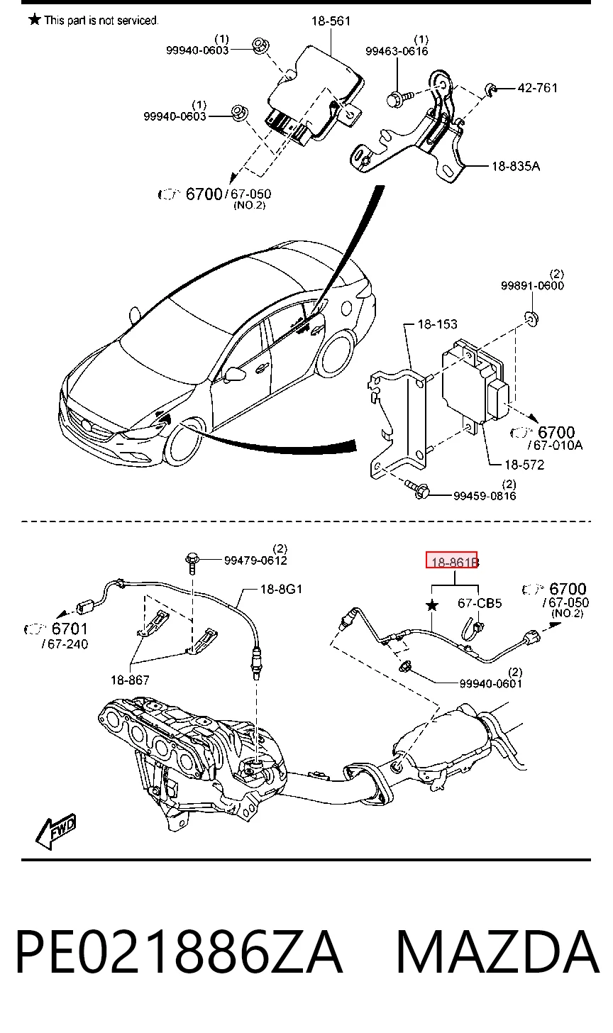 PE021886ZA Mazda