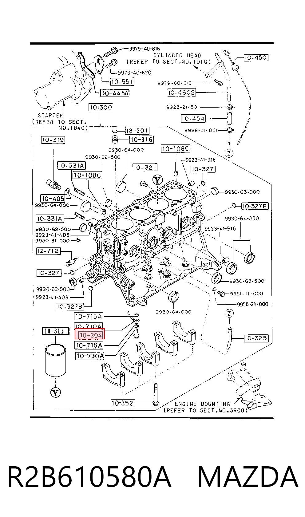R2B610580A Mazda