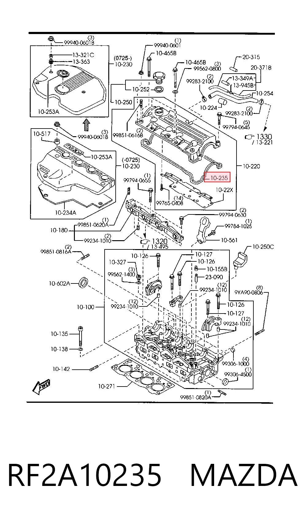 RF2A10235 Mazda