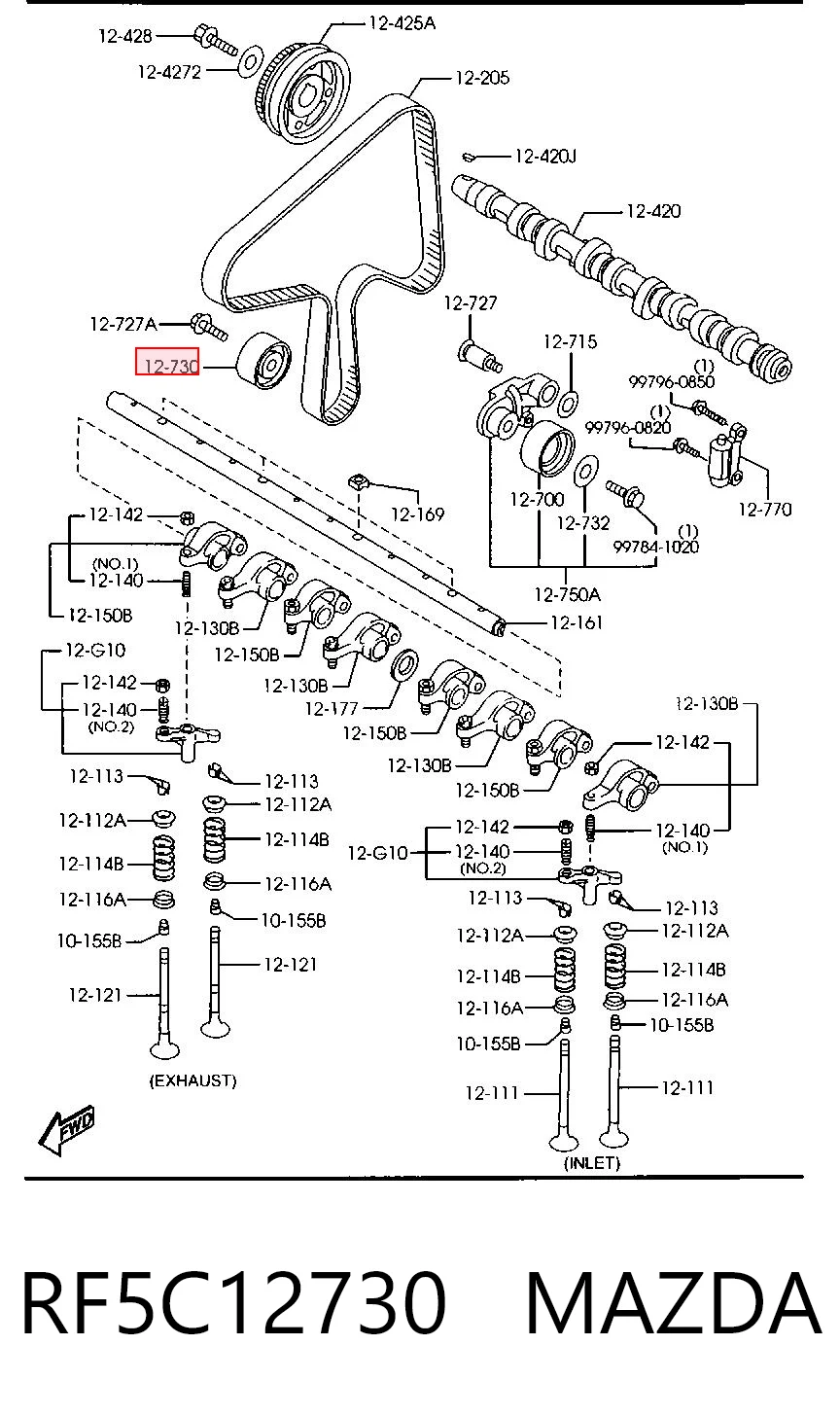 RF5C12730 Mazda