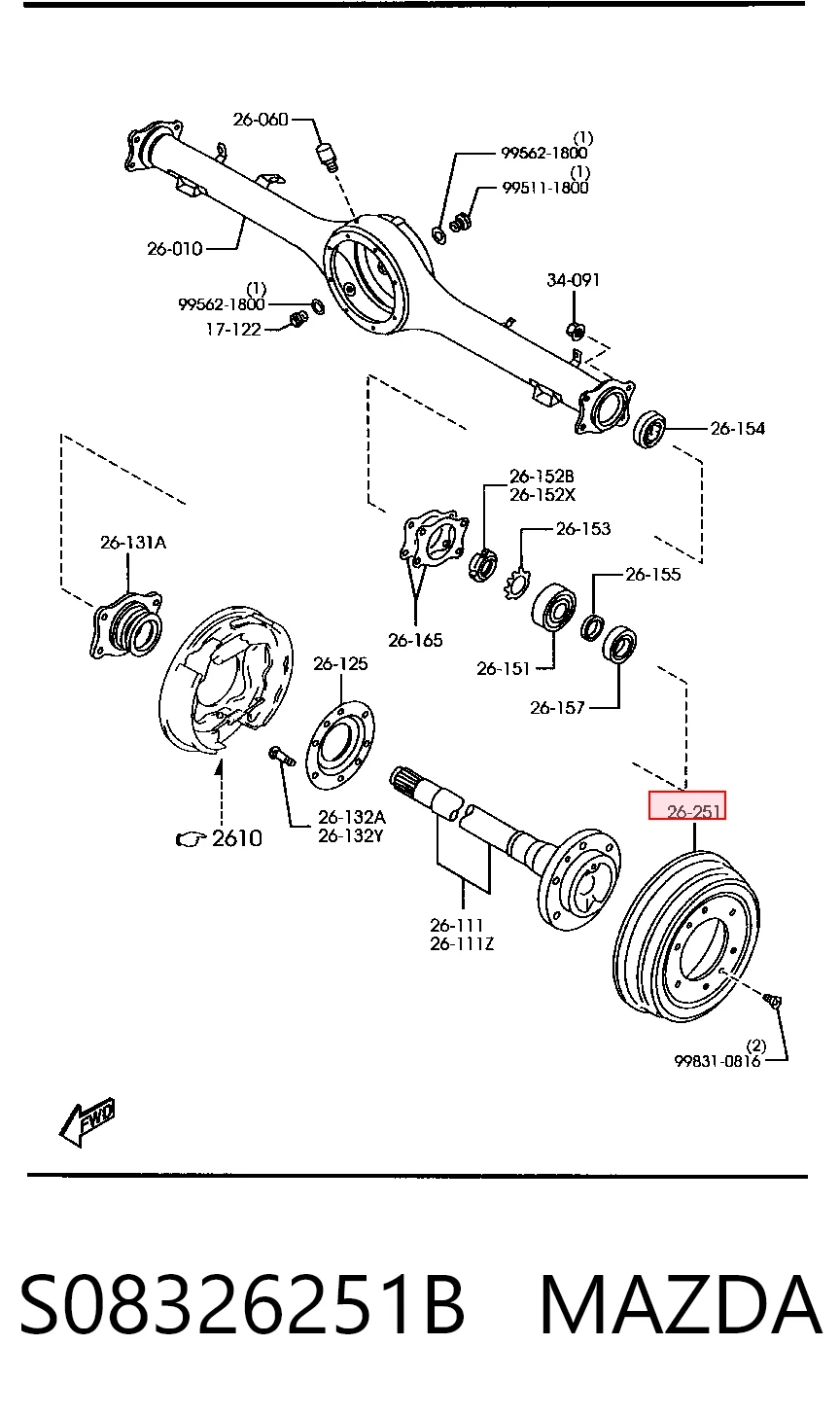 S08326251B Mazda