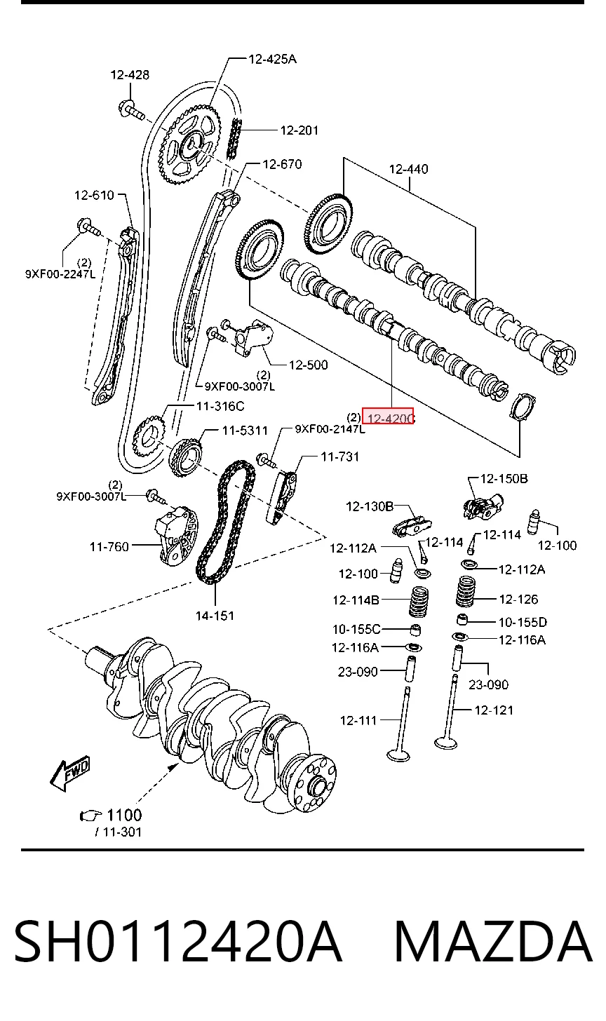 SH0112420A Mazda
