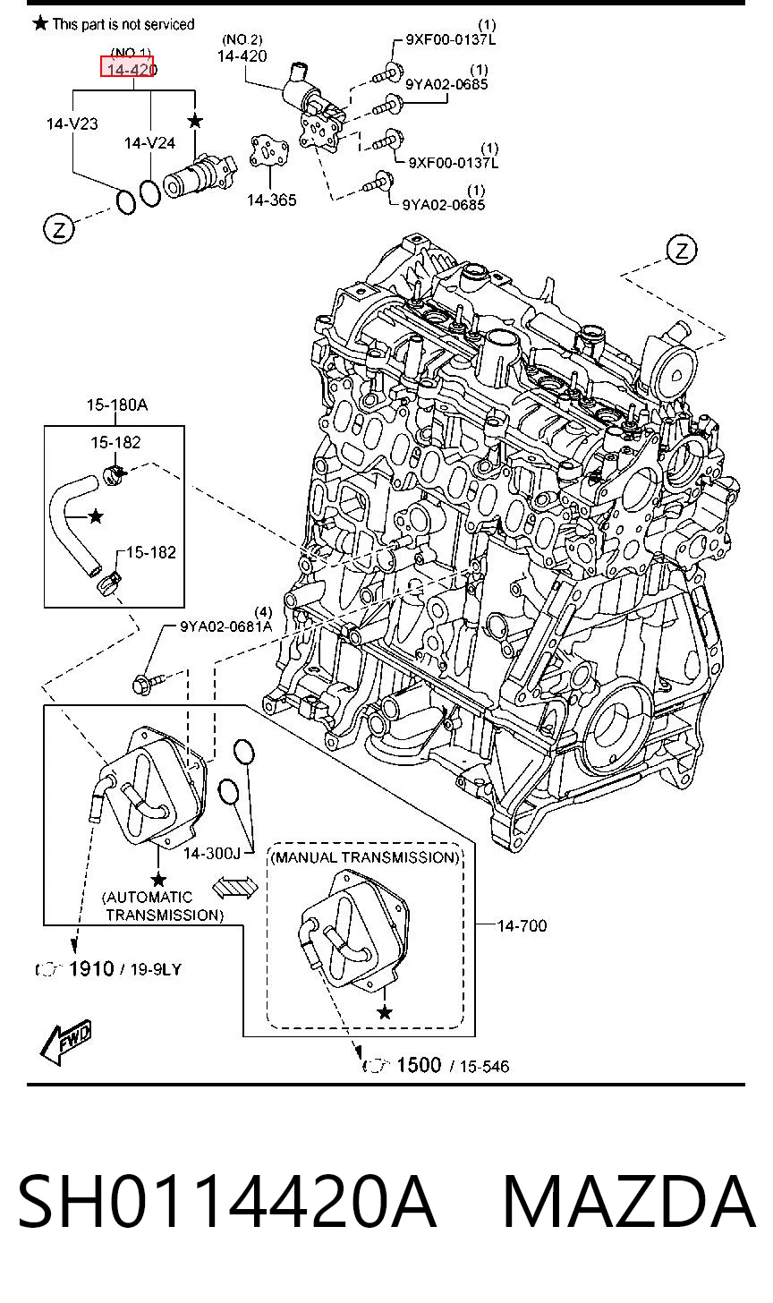 SH0114420A Mazda