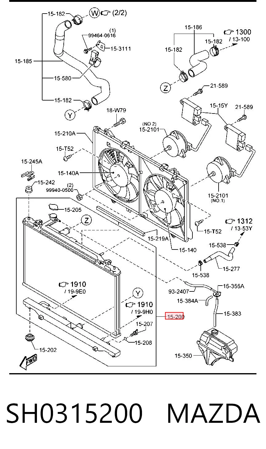 SH0315200 Mazda