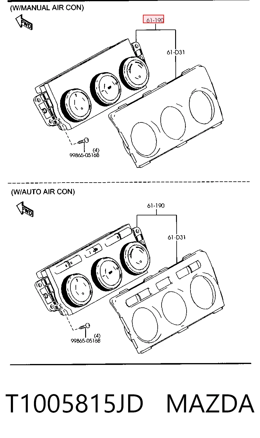 Módulo de modos de calefacción/aire acondicionado Mazda 6 sedán (GH) (2007 - 2009) precio, desde 55,58 EUR