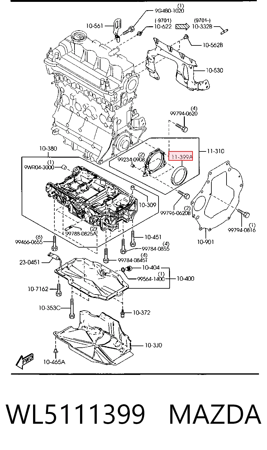 WL5111399 Mazda