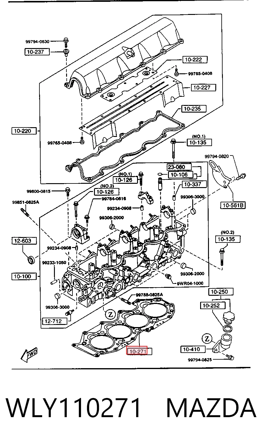  Junta de culata Ford Ranger 