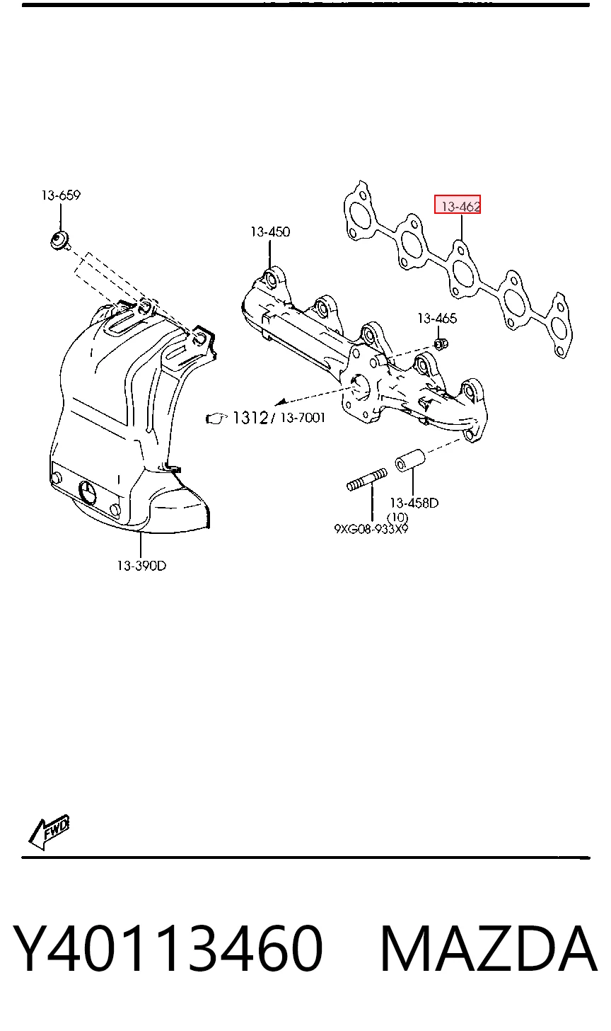Comprar Junta colector escape Citroen C3 II A51