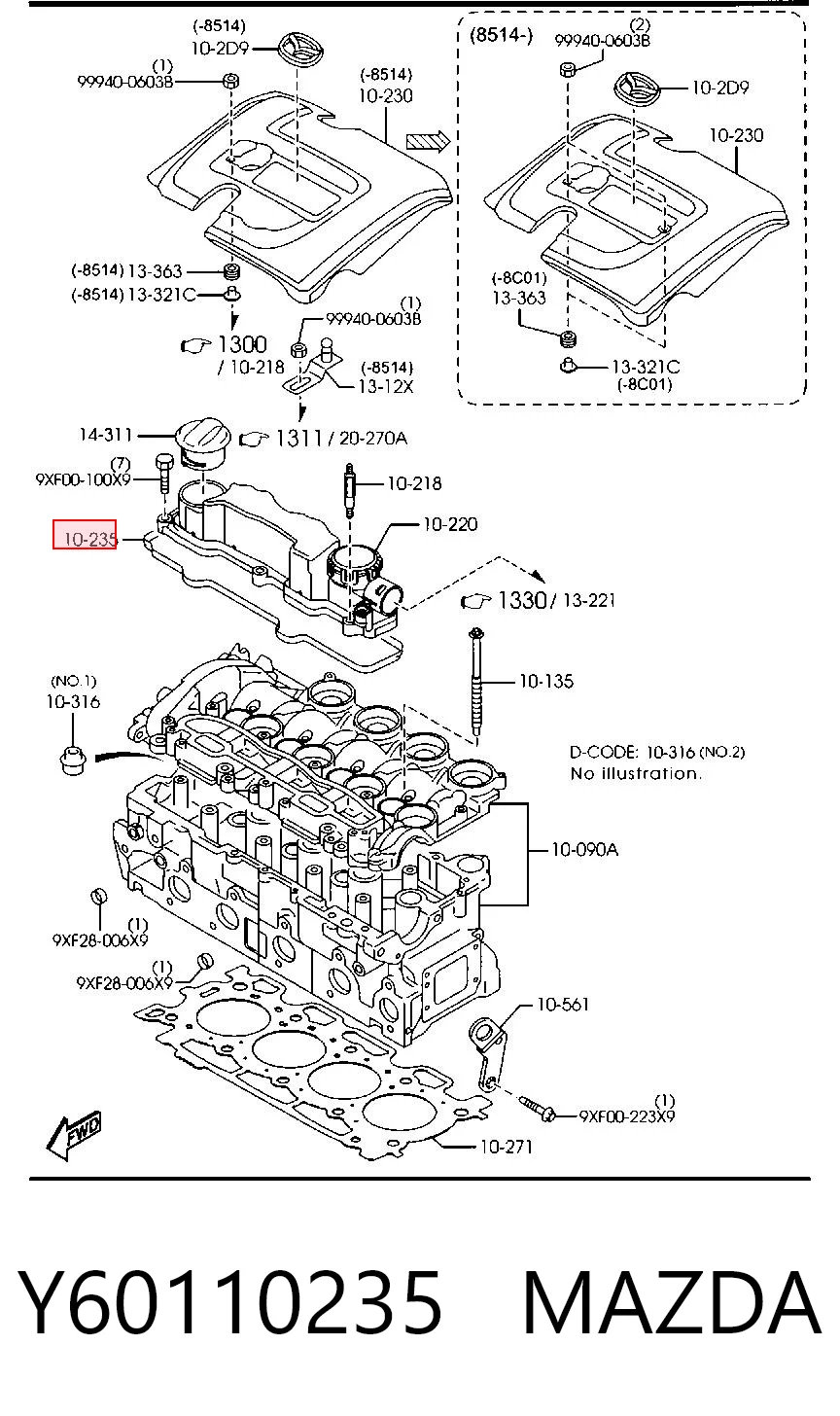  Junta tapa de balancines Ford Focus 2