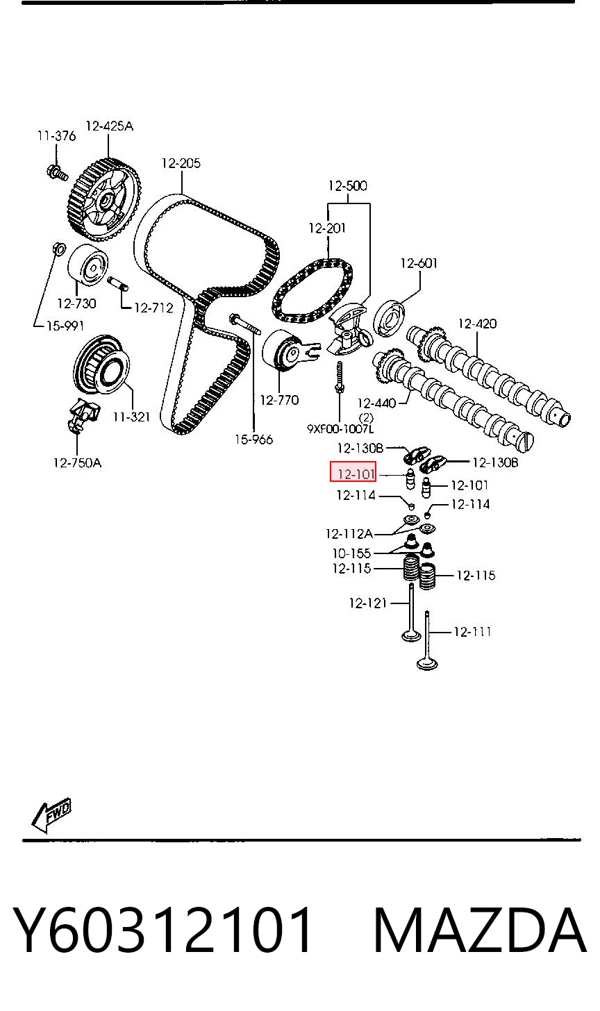 Taqués de motor para Ford Focus II DA, HCP, DP