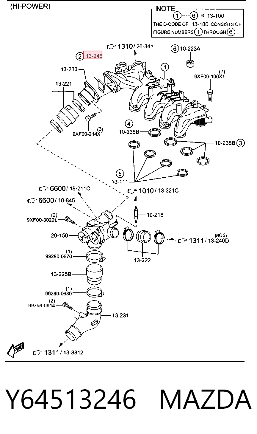 Y64513246 Mazda
