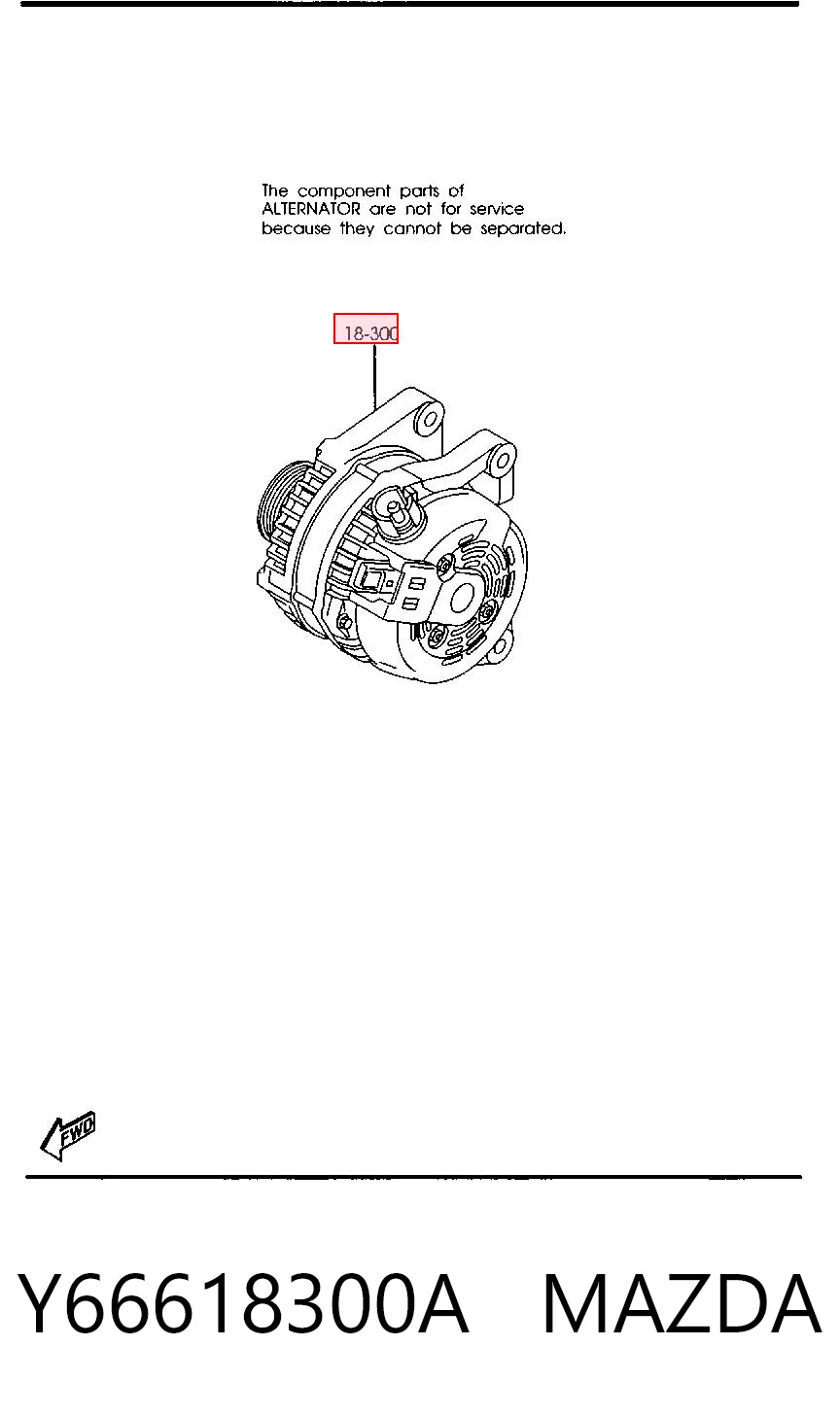 Alternador para Ford Galaxy WA6
