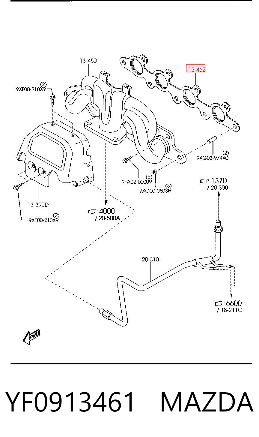YF0913461 Mazda