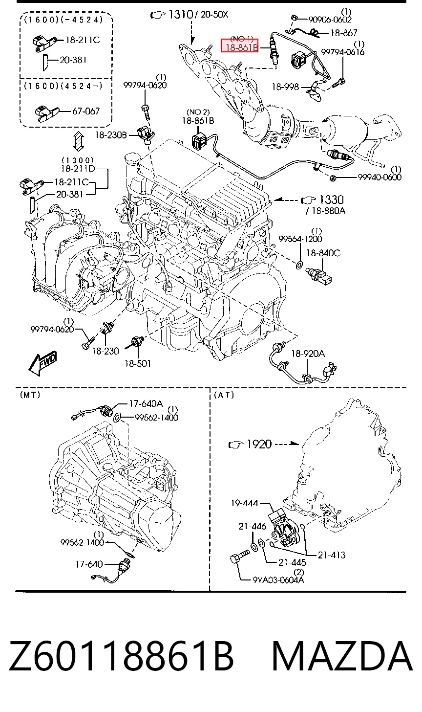 Z60118861B Mazda